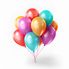 red and yellow balloons balloon, party, birthday, celebration, balloons, decoration, fun, helium, color, holiday, air, 