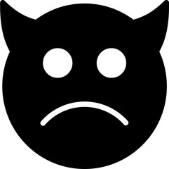 mouth Glyph Icon pictogram symbol visual illustration