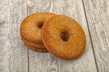 Sweet and crispy ginger cookies