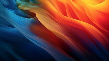 Abstract colorful wave background