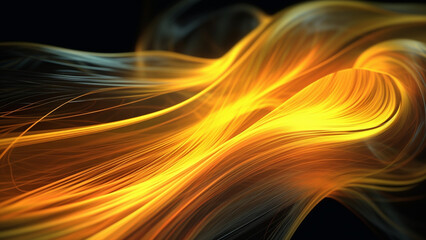 Fiber Optic Light abstract background