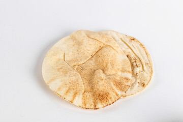 Traditional eastern round pita bread