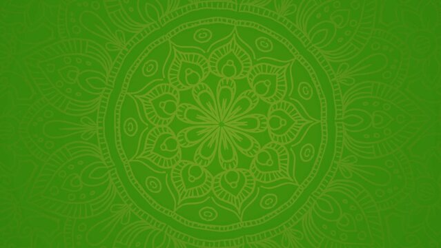 a diwali or deepawali festival greeting green background