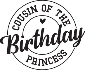 Birthday Princess design