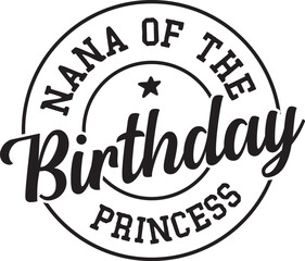 Birthday Princess design