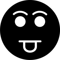 teeth Glyph Icon pictogram symbol visual illustration