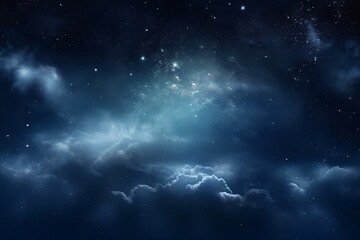 Naklejka na ściany i meble Starry Night Sky Abstract