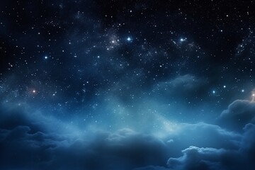 Obraz premium Starry Night Sky Abstract