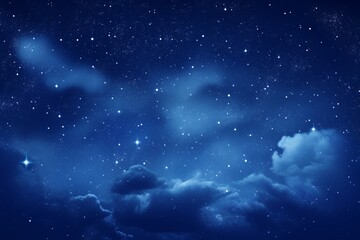 Obraz na płótnie Canvas Starry Night Sky Abstract