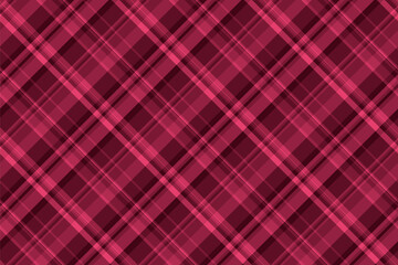 Seamless plaid fabric of check tartan background with a texture pattern textile vector.