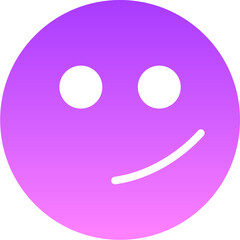 confusing Glyph Gradient Icon pictogram symbol visual illustration