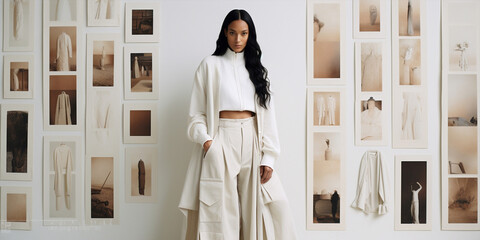 Women stylish beauty sale elegance collection style clothes trendy modern fashionable