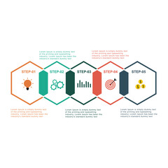 Fototapeta premium infographic design elements vector