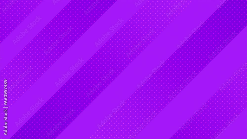 Poster modern purple color diagonal stripes with circular dots simple and elegant futuristic background