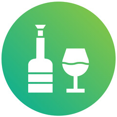 Wine Vector Icon Design Illustration