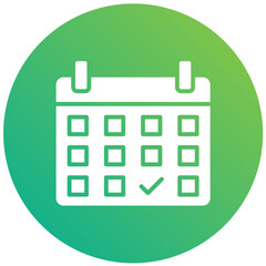 Calendar Vector Icon Design Illustration