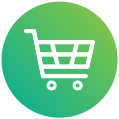 Shopping cart Vector Icon Design Illustration