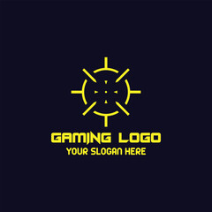 digital videos gaming logo design vector