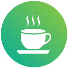 Morning coffee Vector Icon Design Illustration