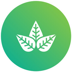 Leaf Vector Icon Design Illustration