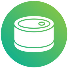 Canned food Vector Icon Design Illustration