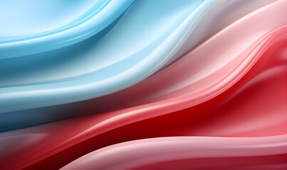 abstract blue and pink wave