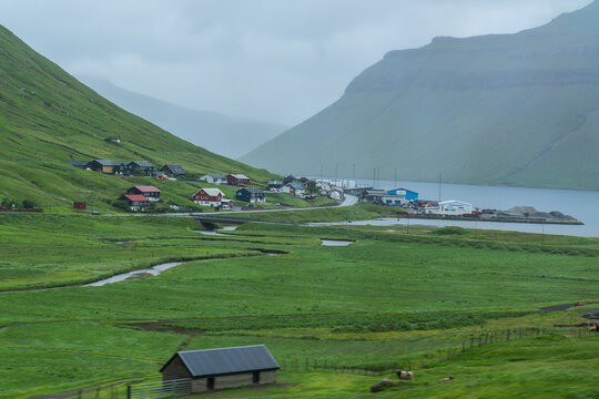 Landscape picture from the Faroe Islands