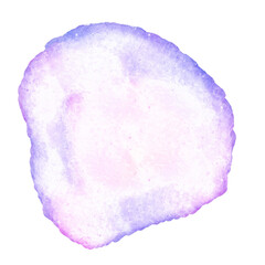 Abstract Watercolor Shape