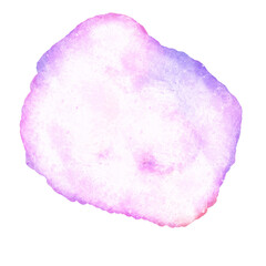 Abstract Watercolor Shape