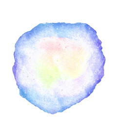 Abstract Watercolor Shape