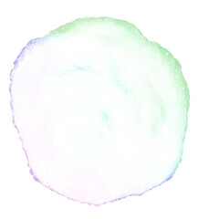 Abstract Watercolor Shape