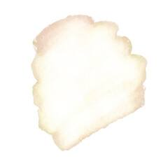 Abstract Watercolor Shape