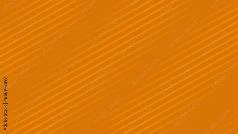 Poster simple and elegant diagonal lines orange background