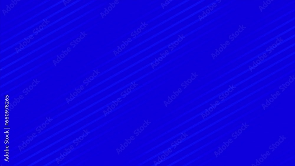Poster Simple and elegant diagonal lines Blue background