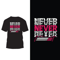 Fototapeta premium CUSTOM MOTIVATIONAL T-SHIRT DESIGN