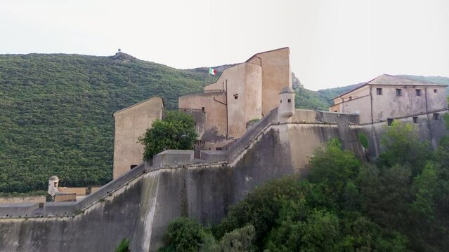 Castelfranco, a historic fortification in Liguria