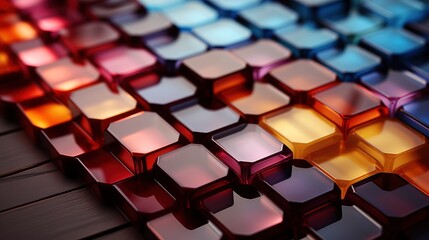 Gradient hexagonal background , Background Image,Desktop Wallpaper Backgrounds, HD