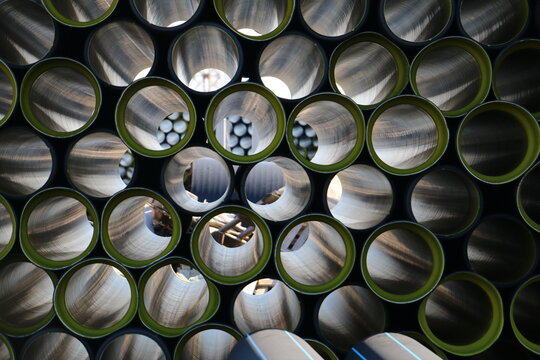 HDPE Corrugated Pipe, 
HDPE Pipes Manufacturers, HDPE DWC Yellow pipes, Drainage Corrugated Pipe, Polyethylene Plastic Pipe