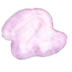 Abstract Watercolor Organic Freeform Shape