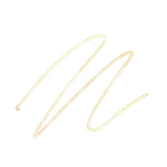 Scribble Brushstroke Watercolor Line