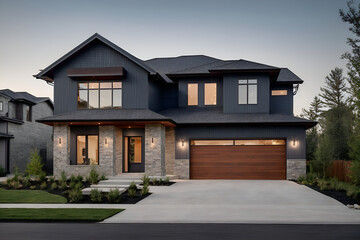 old house in the village