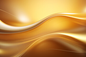 Abstract golden background created with generative AI