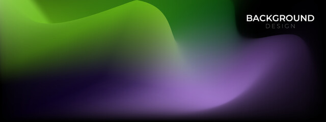 Soft green and purple color vector abstract background. Modern wallpaper with gradient.