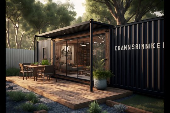 backyard shipping container house 8k 