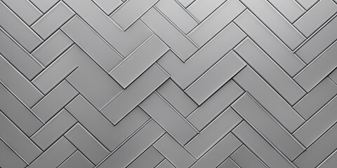 Monochrome elegance. Abstract grey tile pattern. Geometric brilliance. Modern grey mosaic design. Sleek simplicity. Contemporary gray tile background - obrazy, fototapety, plakaty