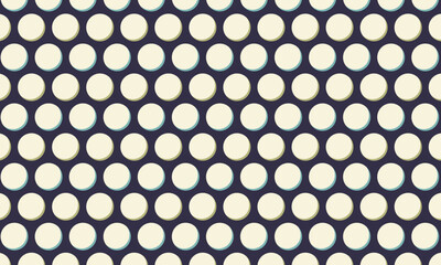 Сircle dark mesh. Pattern seamless circles background. Vector illustration