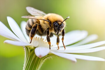 bee on flower