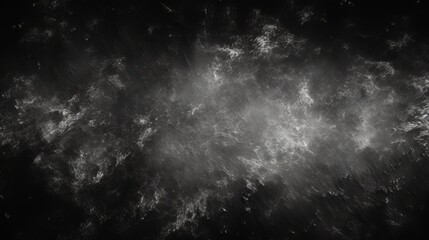 Photo of a swirling cloud of smoke captured in black and white