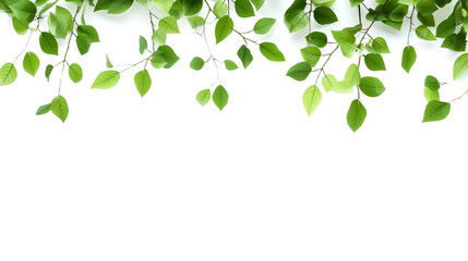 Obraz premium green leaves background | generative ai