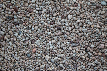 Pebbles stone for background.